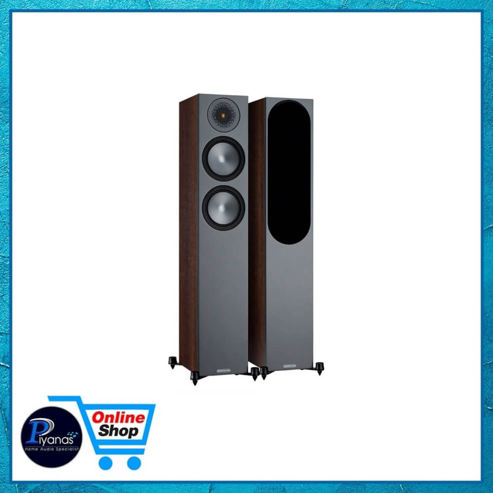  ลำโพงตั้งพื้น MONITOR AUDIO : BRONZE-200 6G (สีวอลนัท) 